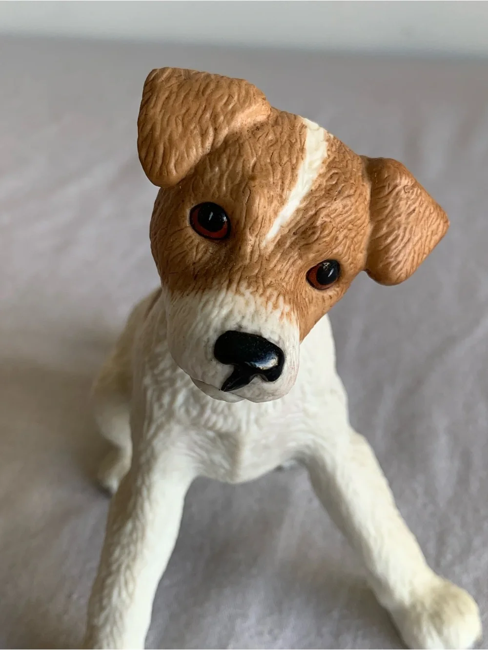 Lenox White and Brown Jack Russell Dog Figurine